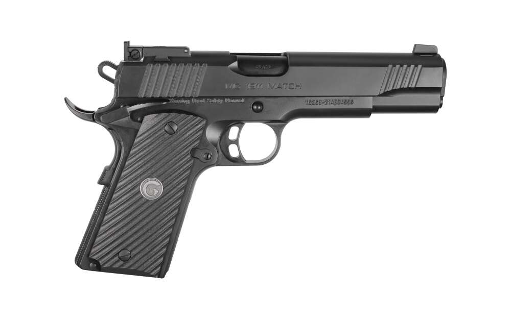 Handguns European American Armory MC1911 Match 45ACP MC1911 MATCH 45ACP BLK 5" 8+1# •  • Model: MC1911 Match